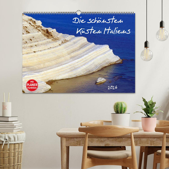 Die schönsten Küsten Italiens (CALVENDO Wandkalender 2026)