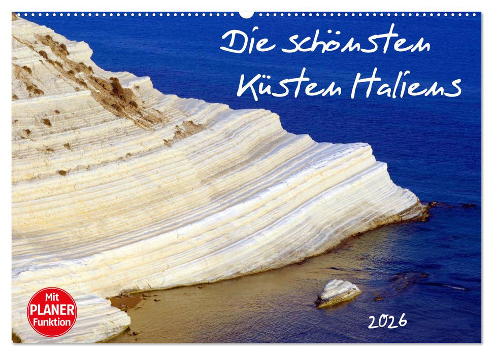 Die schönsten Küsten Italiens (CALVENDO Wandkalender 2026)