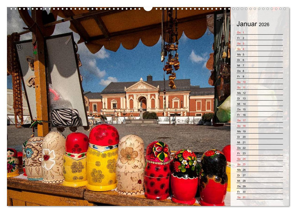 Litauen - Streifzüge durch die junge Ostseerepublik (CALVENDO Wandkalender 2026)