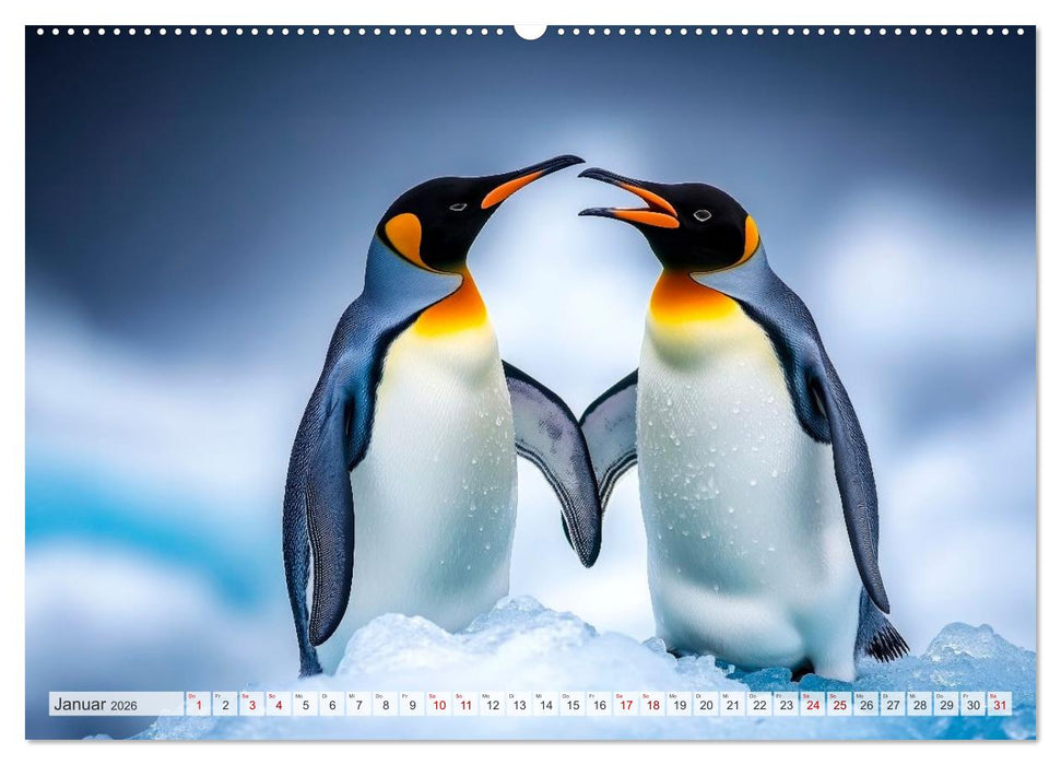 Bedrohte Tierwelt SCHATTEN DES VERSCHWINDENS (CALVENDO Wandkalender 2026)