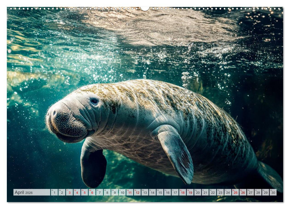 Bedrohte Tierwelt SCHATTEN DES VERSCHWINDENS (CALVENDO Wandkalender 2026)