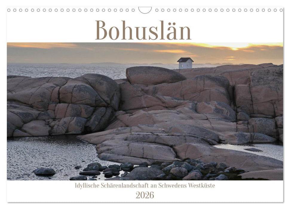 Bohuslän - Idyllische Schärenlandschaft an Schwedens Westküste (CALVENDO Wandkalender 2026)