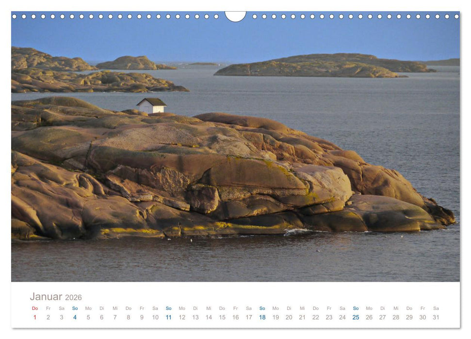 Bohuslän - Idyllische Schärenlandschaft an Schwedens Westküste (CALVENDO Wandkalender 2026)