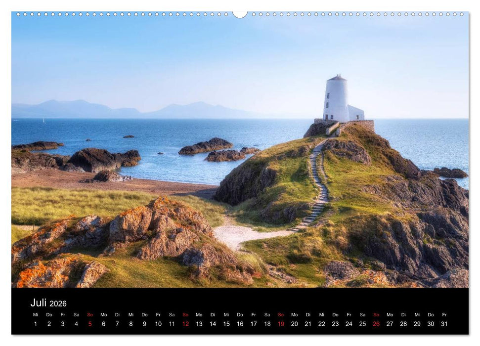 Wales (CALVENDO Premium Wandkalender 2026)