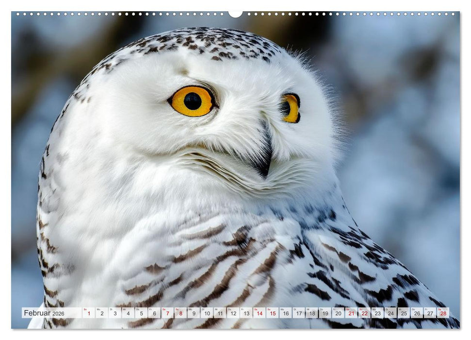 ARKTISCHE TIERE Im Reich der Kälte (CALVENDO Premium Wandkalender 2026)