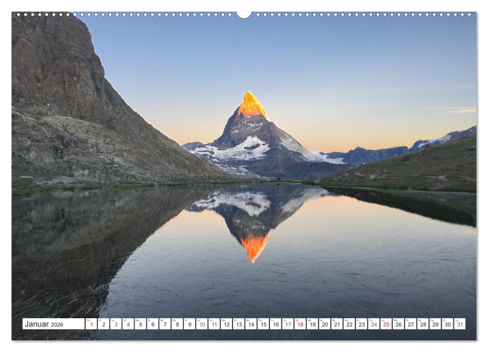 Matterhorn - Berg der Berge (CALVENDO Wandkalender 2026)