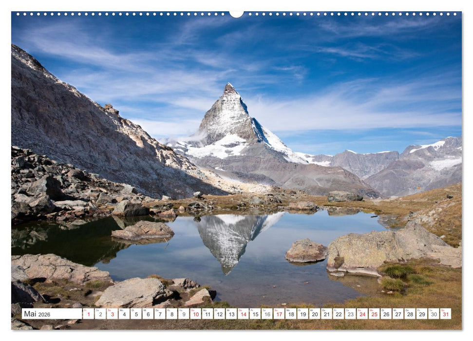 Matterhorn - Berg der Berge (CALVENDO Wandkalender 2026)