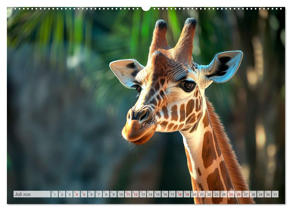 Bedrohte Tierwelt SCHATTEN DES VERSCHWINDENS (CALVENDO Premium Wandkalender 2026)