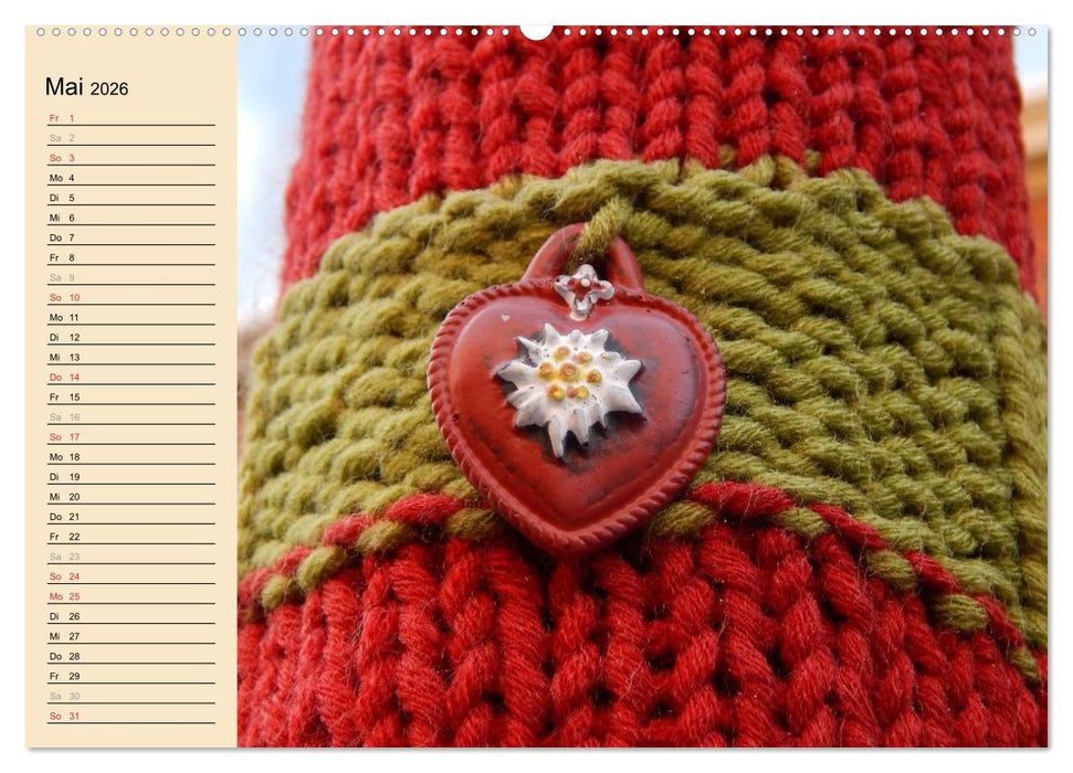 Urban Knitting Lüneburg (CALVENDO Premium Wandkalender 2026)