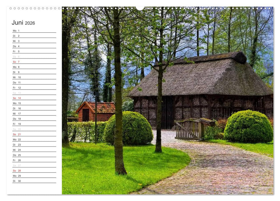 Ostfriesland - zwischen Watt und Moor (CALVENDO Wandkalender 2026)