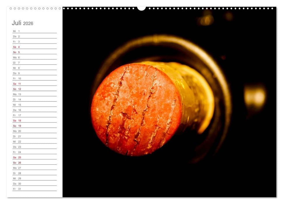Wein (CALVENDO Premium Wandkalender 2026)