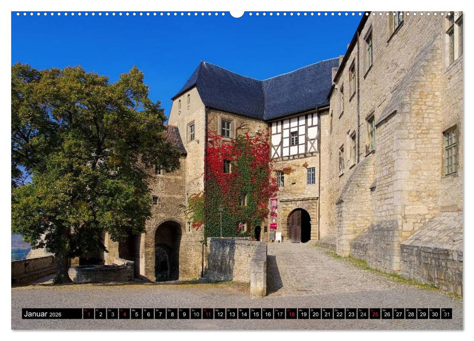 Freyburg - Die Perle im Unstruttal (CALVENDO Premium Wandkalender 2026)