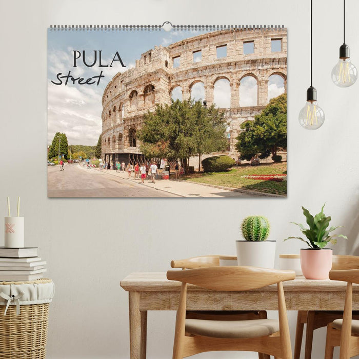 Pula Street (CALVENDO Wandkalender 2026)