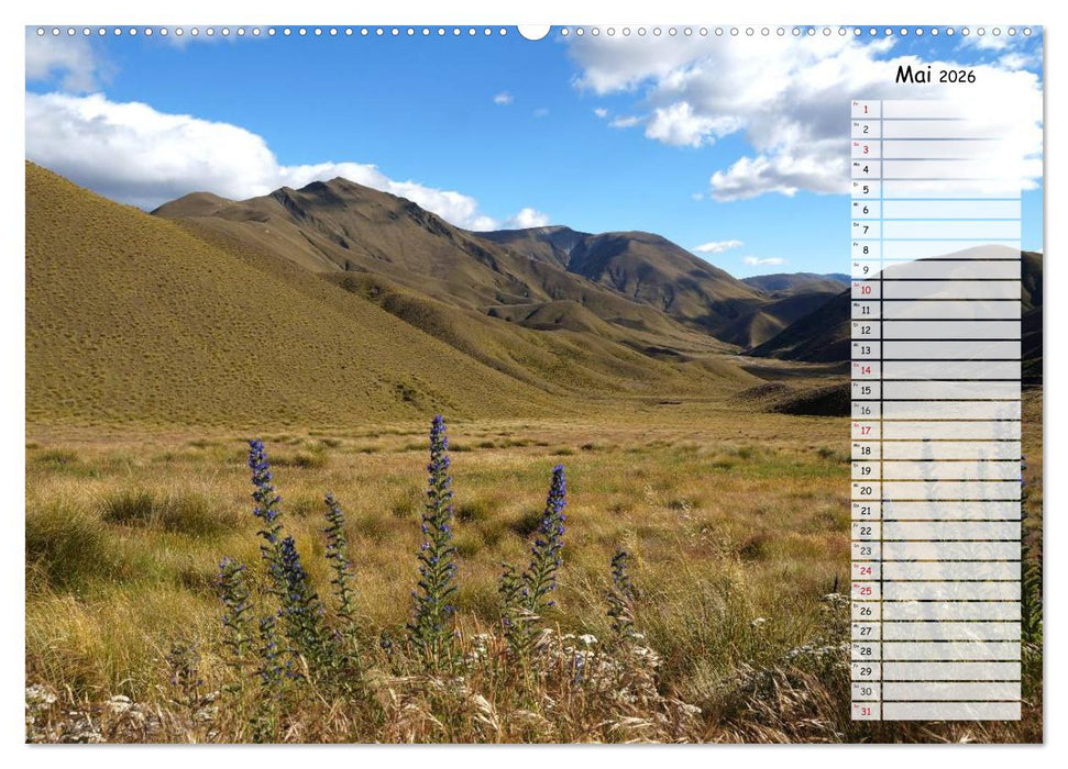 Kia ora, Aotearoa - Wunderbares Neuseeland (CALVENDO Wandkalender 2026)