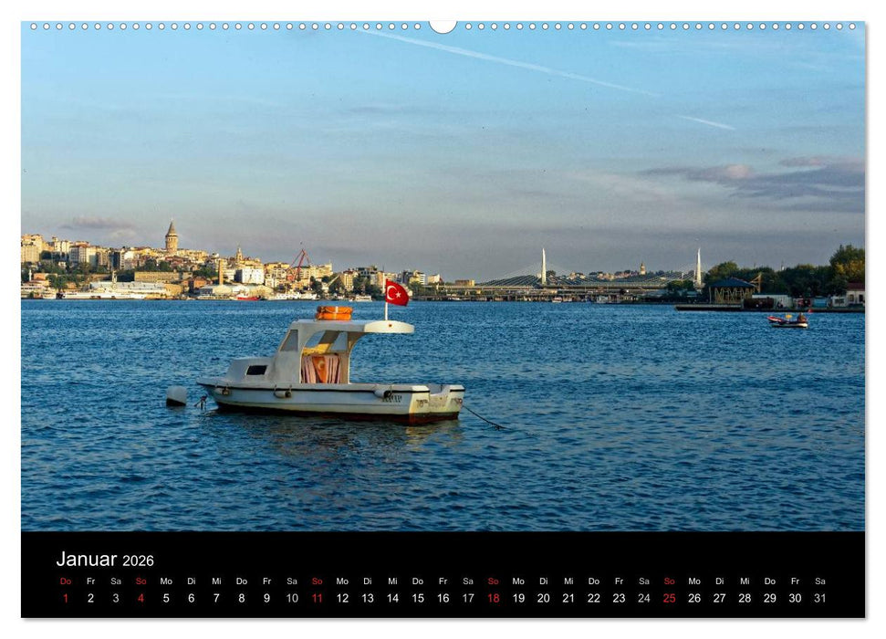 Istanbul Einmalig (CALVENDO Wandkalender 2026)