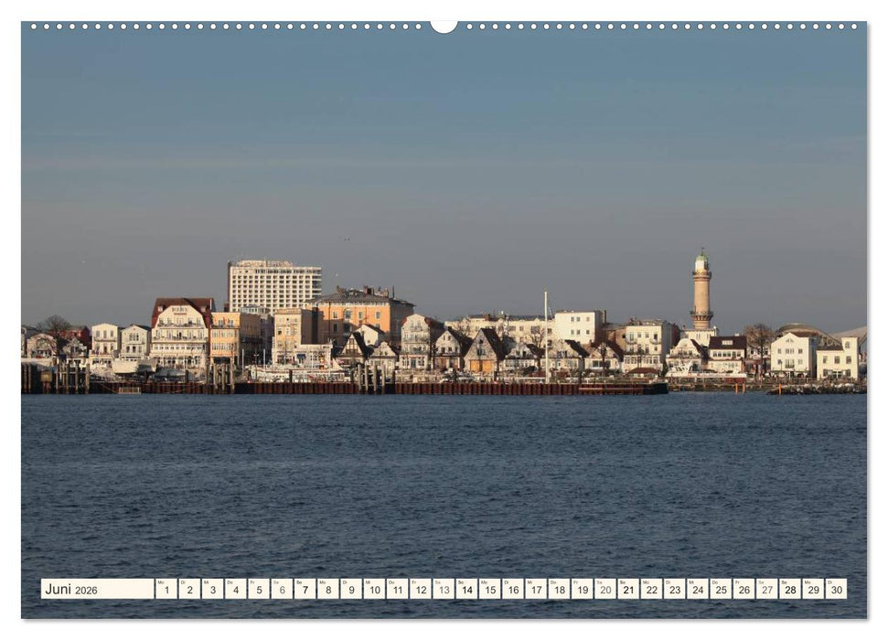 Seebad Warnemünde (CALVENDO Premium Wandkalender 2026)