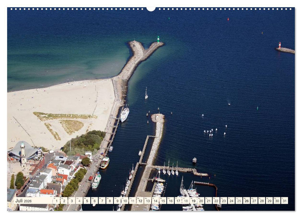 Seebad Warnemünde (CALVENDO Premium Wandkalender 2026)