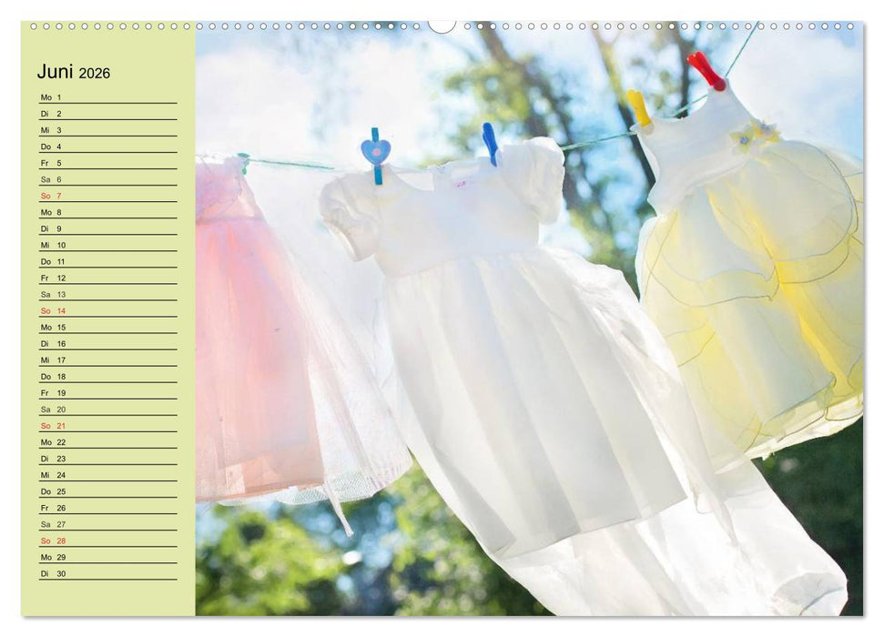 Landhaus-Romantik. Die Farben des Sommers (CALVENDO Premium Wandkalender 2026)