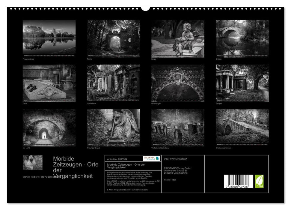 Morbide Zeitzeugen - Orte der Vergänglichkeit (CALVENDO Premium Wandkalender 2026)