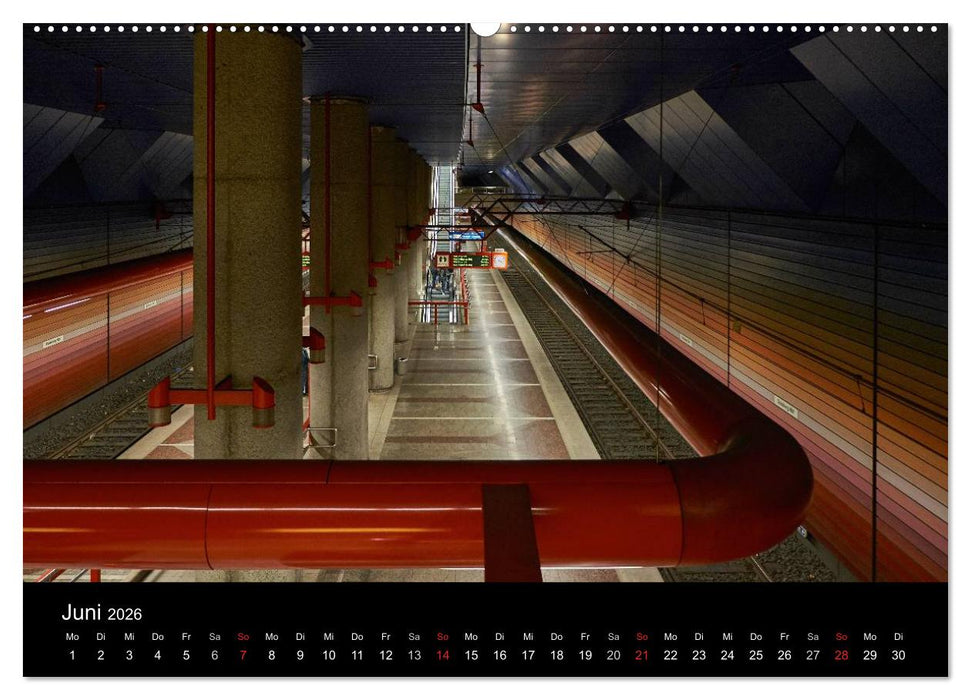 Duisburgs Nächte (CALVENDO Premium Wandkalender 2026)