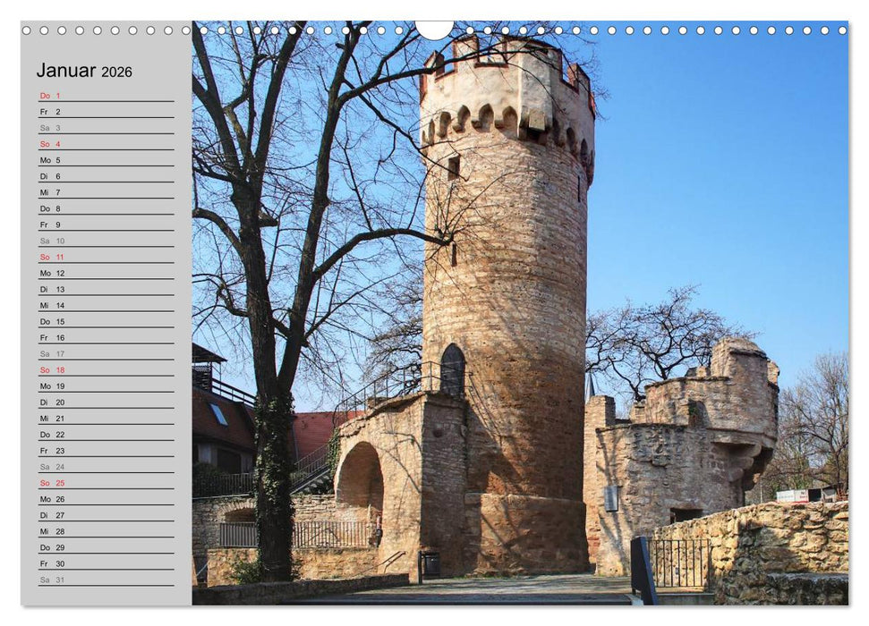 Jena in Thüringen (CALVENDO Wandkalender 2026)