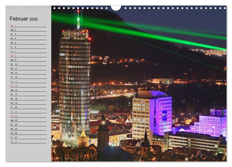 Jena in Thüringen (CALVENDO Wandkalender 2026)