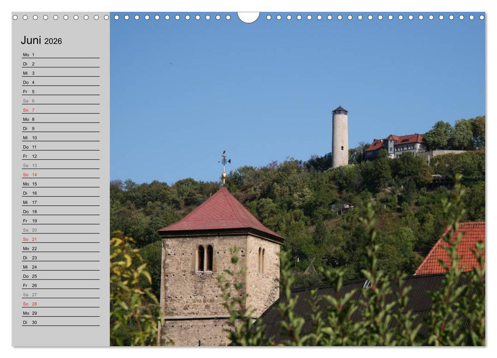 Jena in Thüringen (CALVENDO Wandkalender 2026)