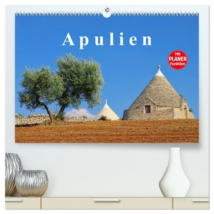 Apulien (CALVENDO Premium Wandkalender 2026)