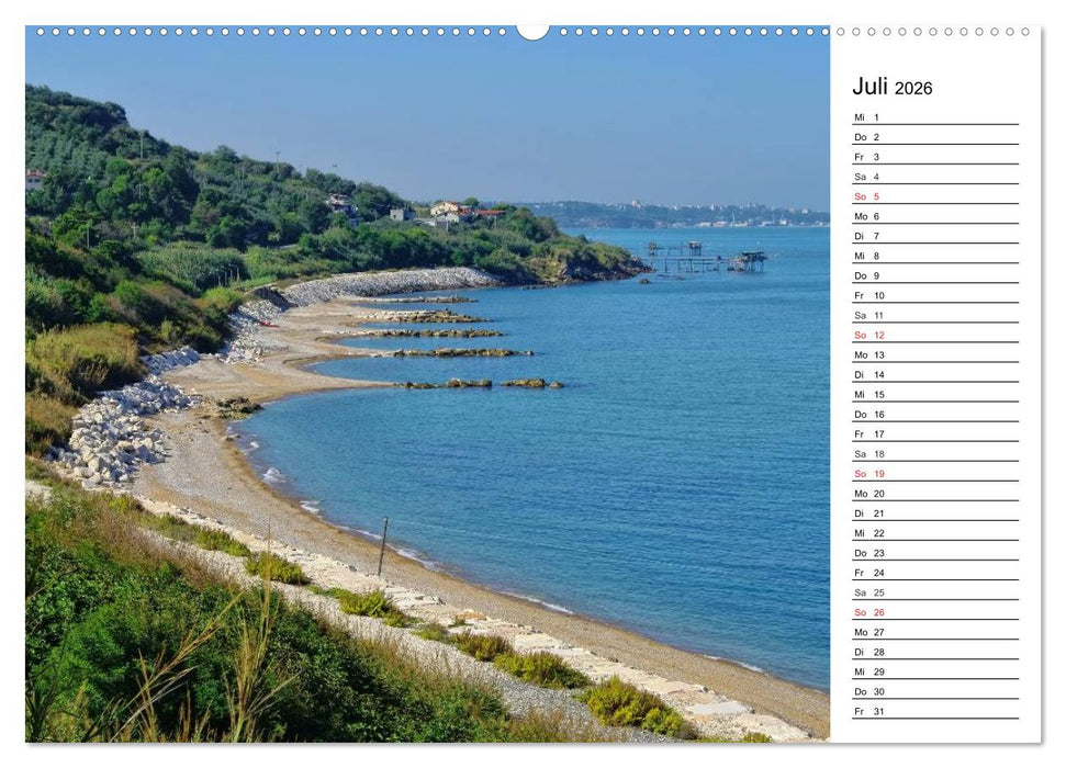 Apulien (CALVENDO Premium Wandkalender 2026)