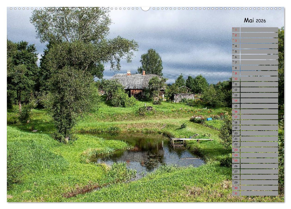 Lettland - Streifzüge durch das mittlere Baltikum (CALVENDO Premium Wandkalender 2026)