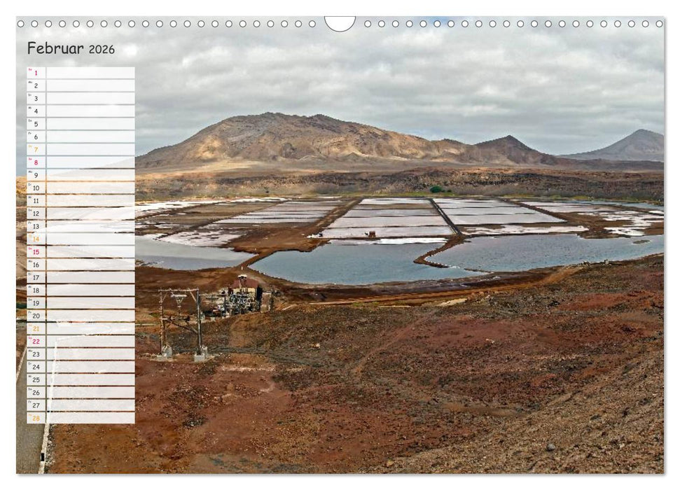 Kapverdische Inseln - Insel Sal (CALVENDO Wandkalender 2026)