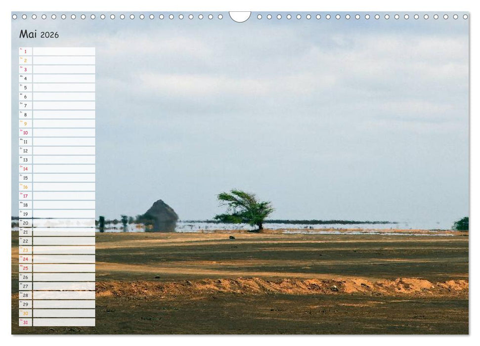 Kapverdische Inseln - Insel Sal (CALVENDO Wandkalender 2026)