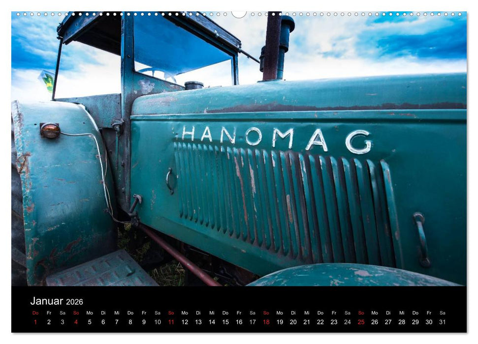 Treckertreff in Esperde (CALVENDO Premium Wandkalender 2026)