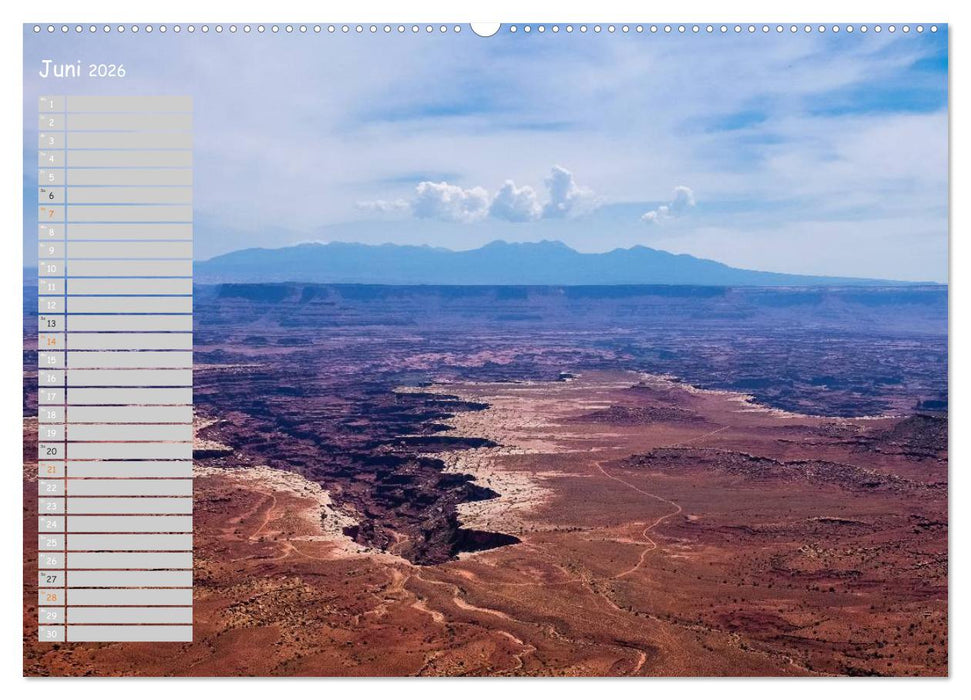 Die Canyons der USA (CALVENDO Premium Wandkalender 2026)
