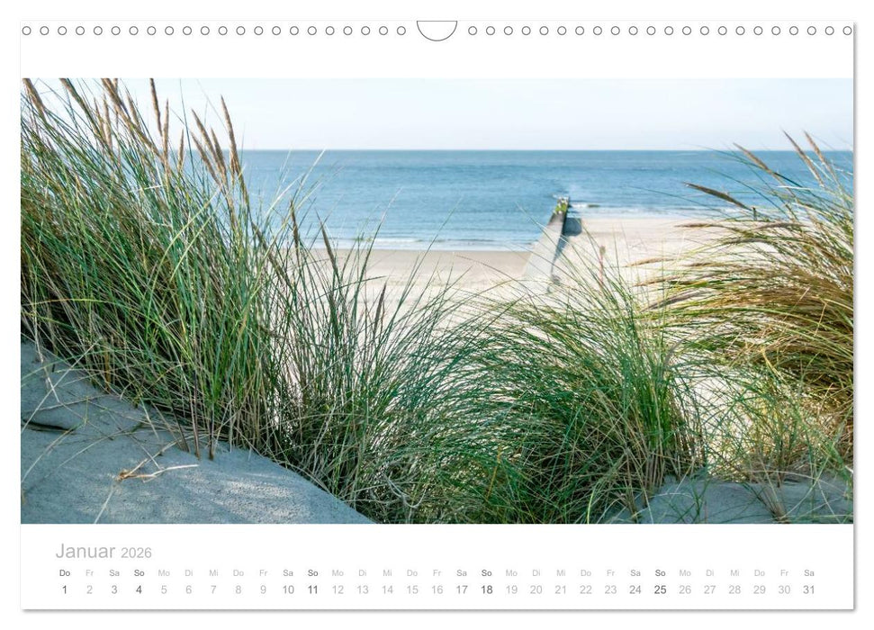 Einfach Borkum (CALVENDO Wandkalender 2026)