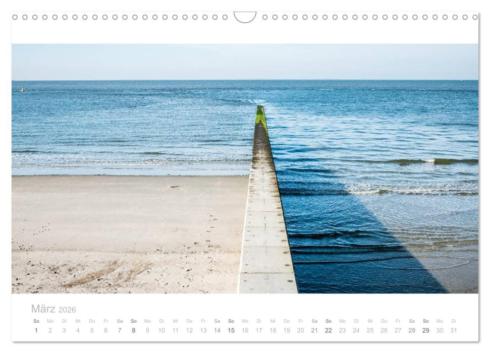 Einfach Borkum (CALVENDO Wandkalender 2026)