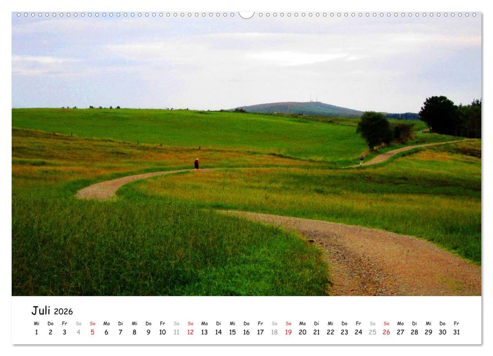Jakobsweg - Camino Finisterre (CALVENDO Premium Wandkalender 2026)