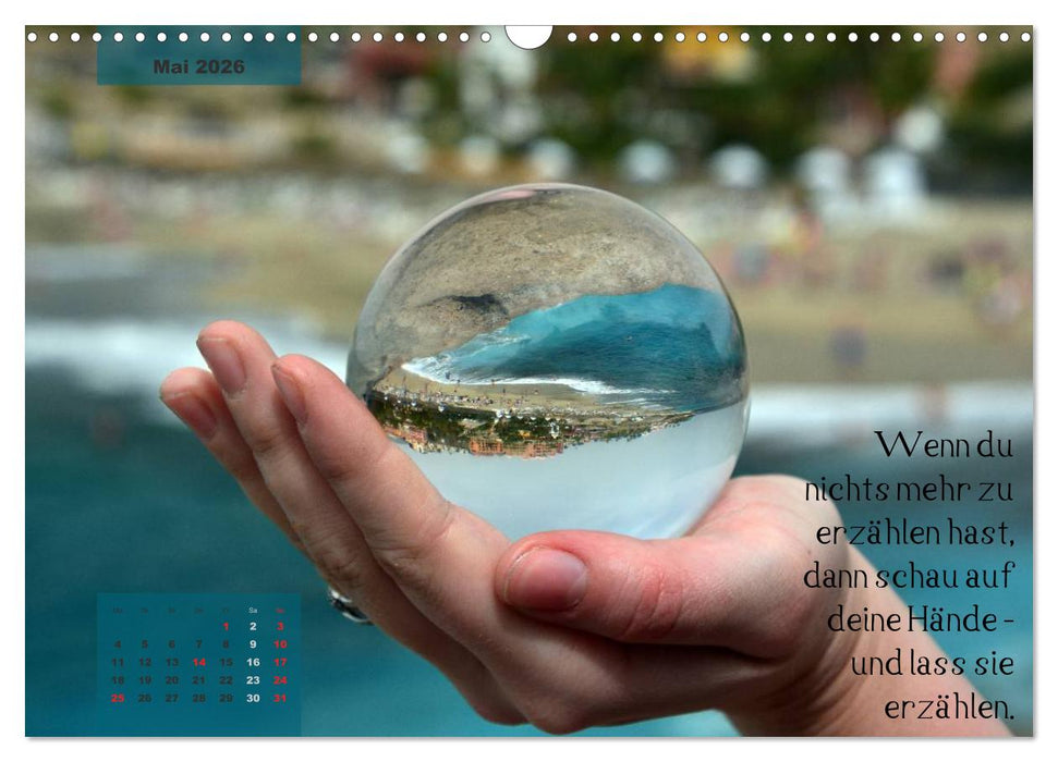 Die Welt in der Kugel (CALVENDO Wandkalender 2026)