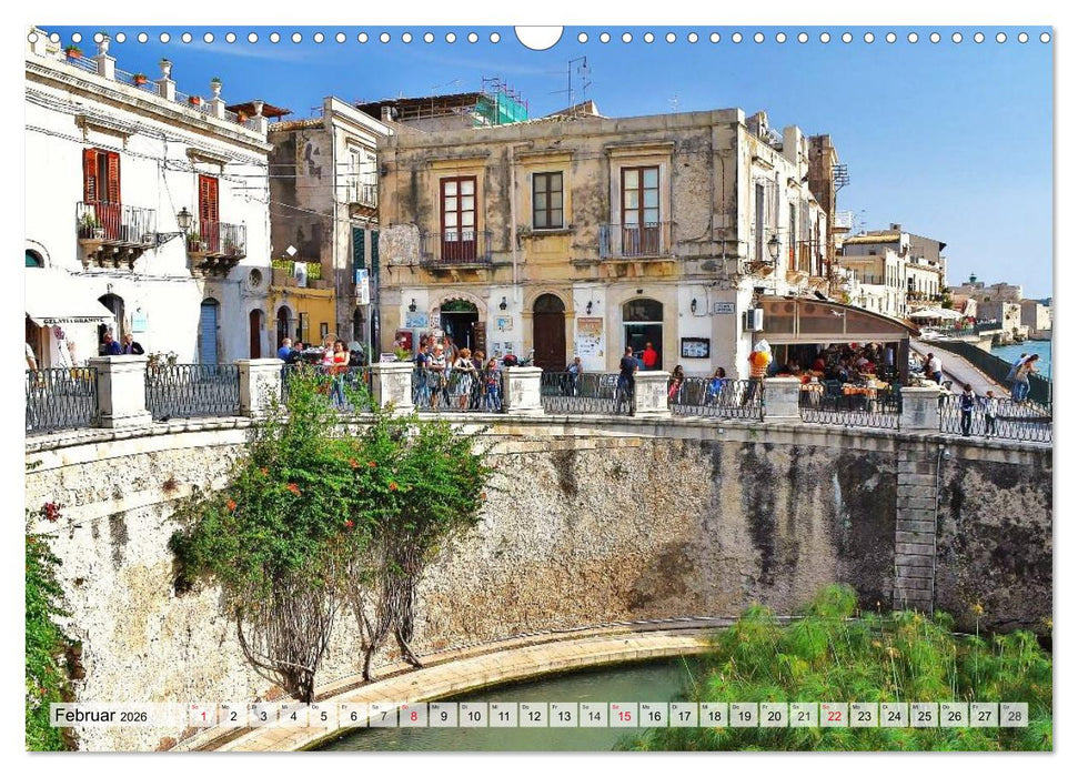 Sizilien - Insel zwischen zwei Kontinenten (CALVENDO Wandkalender 2026)