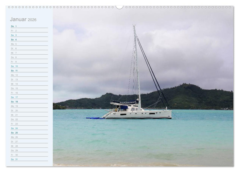 Katamaran-Tour (CALVENDO Wandkalender 2026)