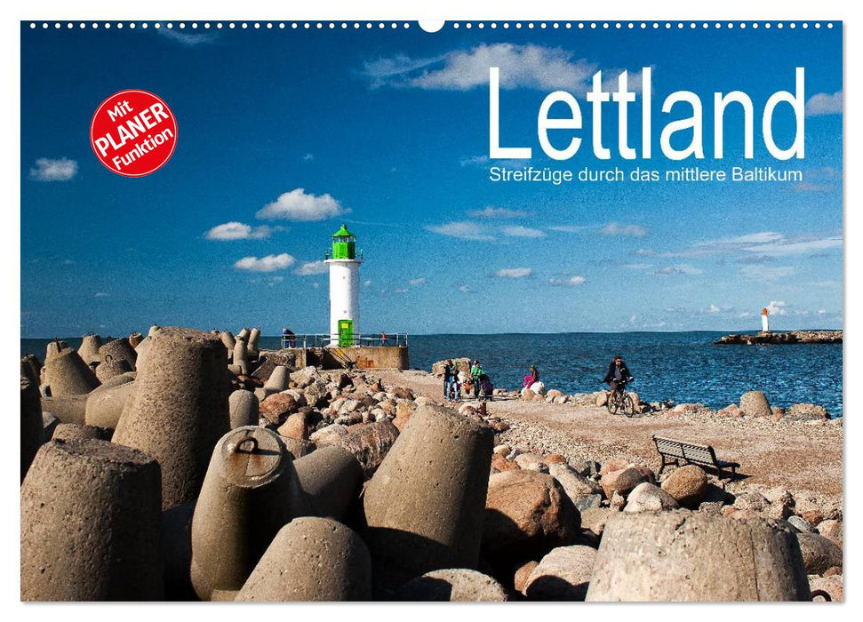 Lettland - Streifzüge durch das mittlere Baltikum (CALVENDO Wandkalender 2026)