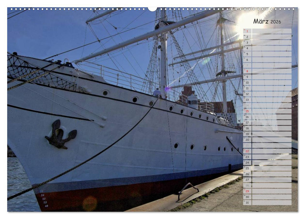 Stralsund. Das Tor zur Insel Rügen (CALVENDO Wandkalender 2026)