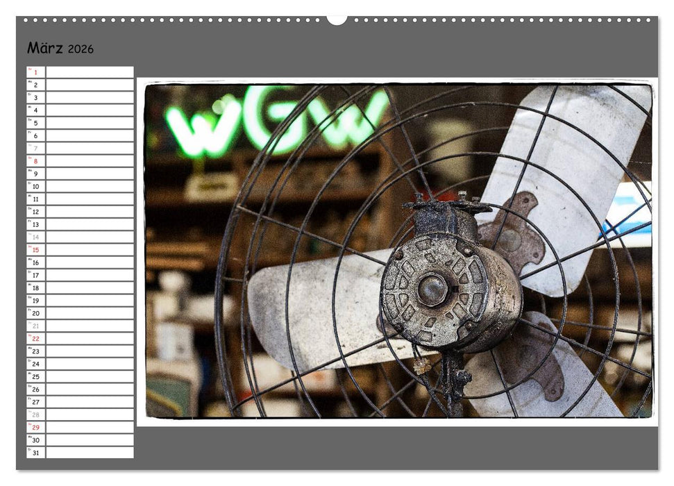 Der Charme der 60er Jahre (CALVENDO Premium Wandkalender 2026)