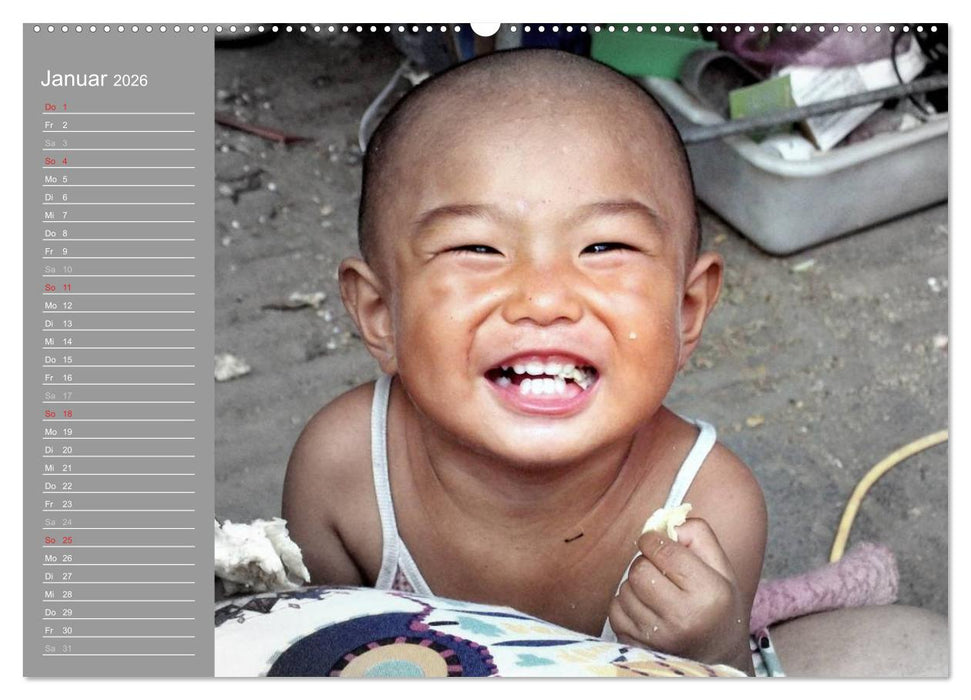 Kinder aus den Kulturen unserer Welt (CALVENDO Premium Wandkalender 2026)