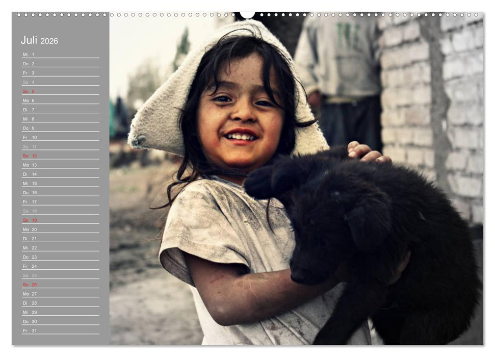 Kinder aus den Kulturen unserer Welt (CALVENDO Premium Wandkalender 2026)