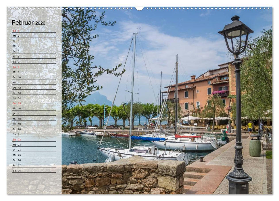 GARDASEE Idyllische Orte (CALVENDO Premium Wandkalender 2026)