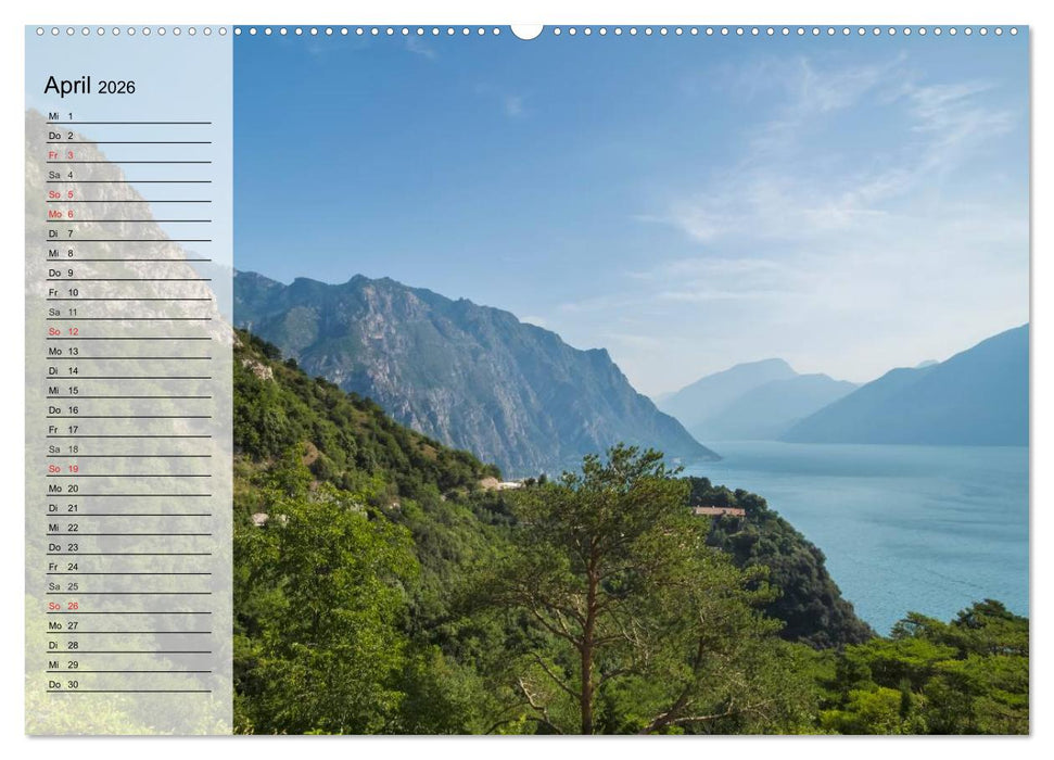 GARDASEE Idyllische Orte (CALVENDO Premium Wandkalender 2026)