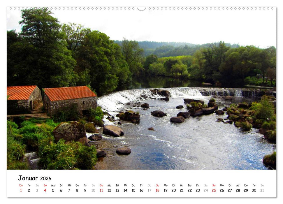Jakobsweg - Camino Finisterre (CALVENDO Wandkalender 2026)