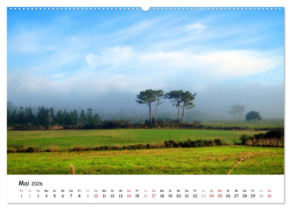 Jakobsweg - Camino Finisterre (CALVENDO Wandkalender 2026)