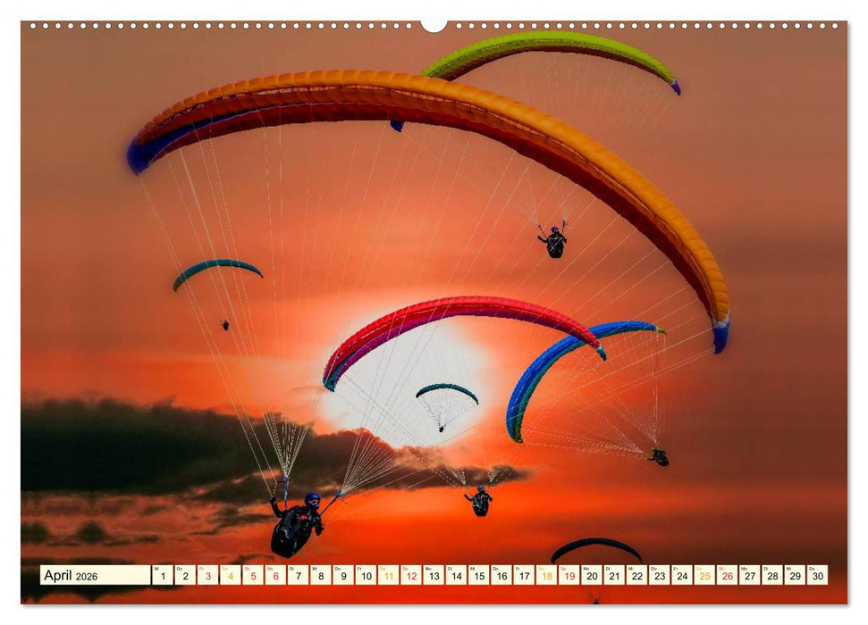 Extremsport - mit vollem Risiko (CALVENDO Premium Wandkalender 2026)
